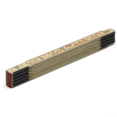 Meterstock i trä från Hultafors, 2 m.