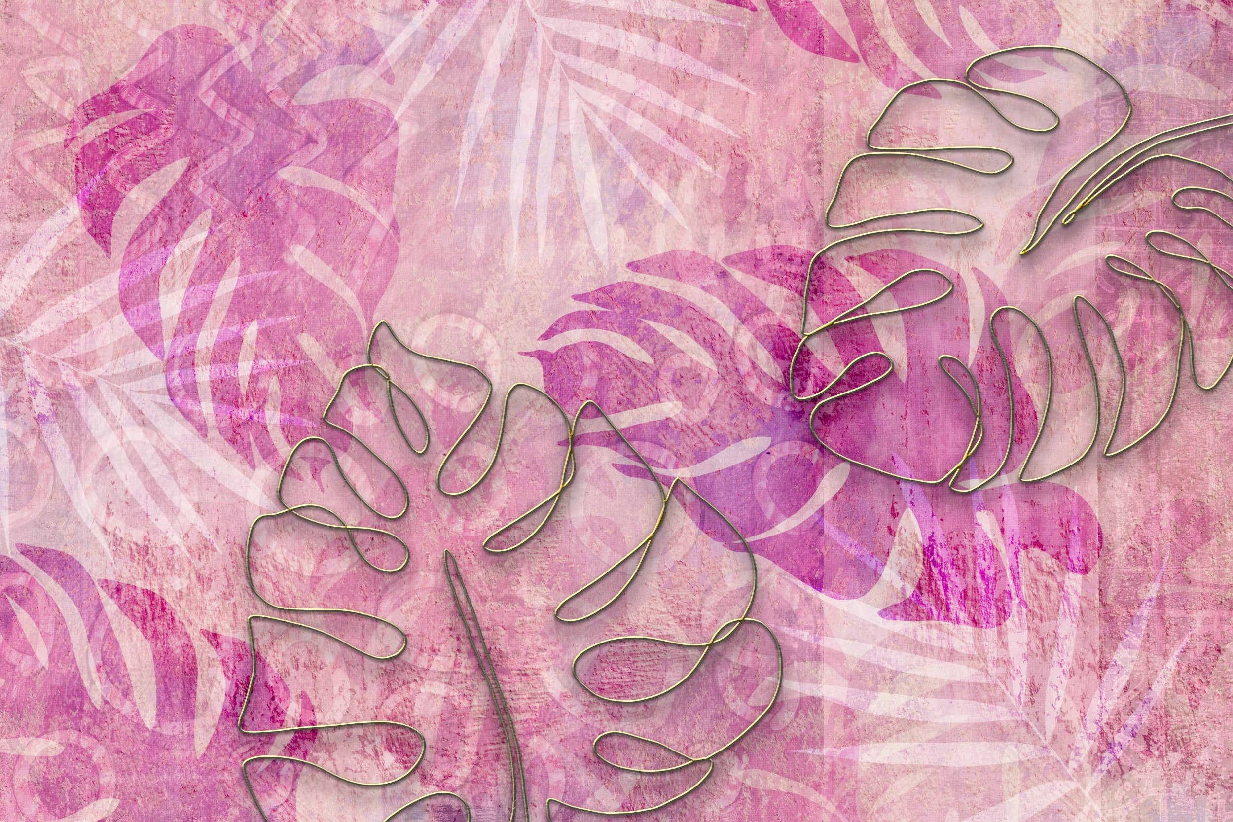 Tropics Embellishment Pink