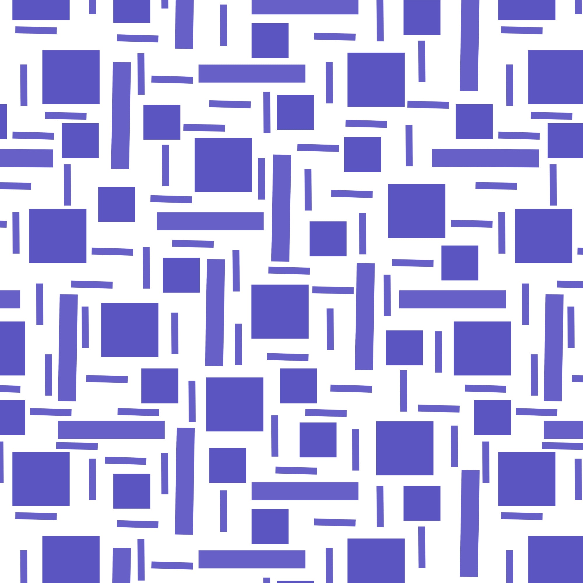 Shapely #2 Navy Blue Geometric Abstract