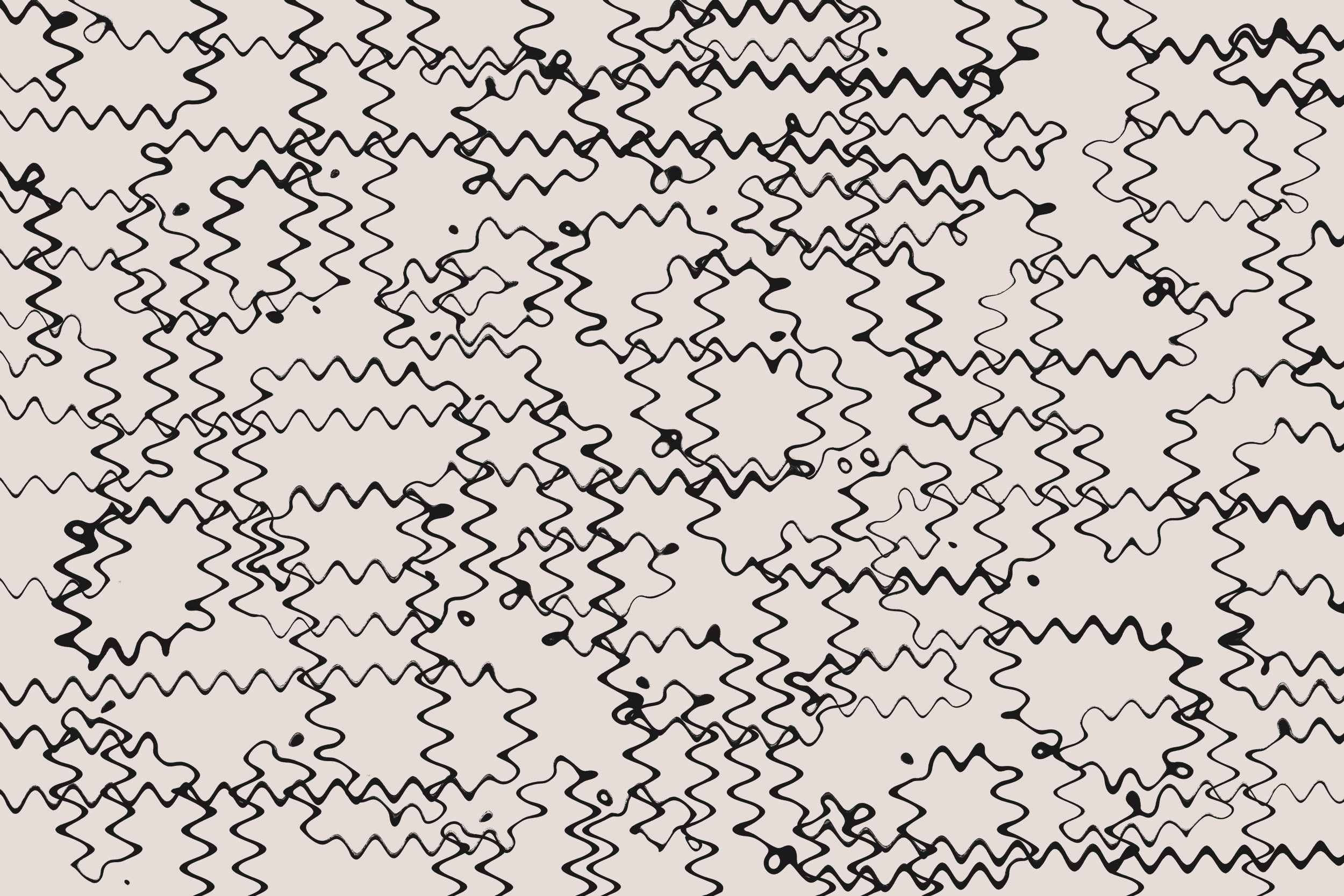 Shaky Thin Lines Square