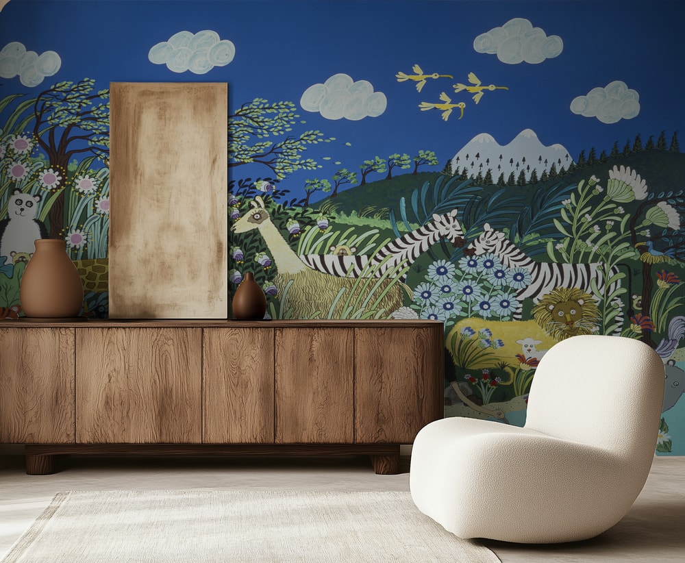 Whimsical Animal Jungle
