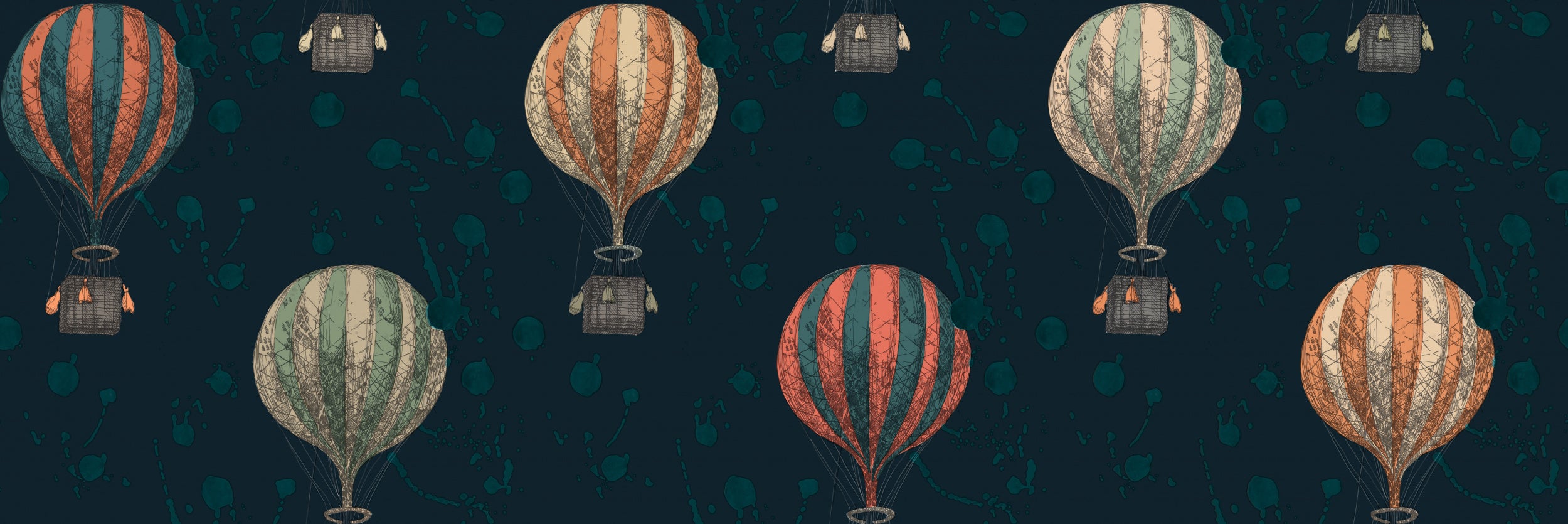 Hla14 Hot Air Ballooons Dark