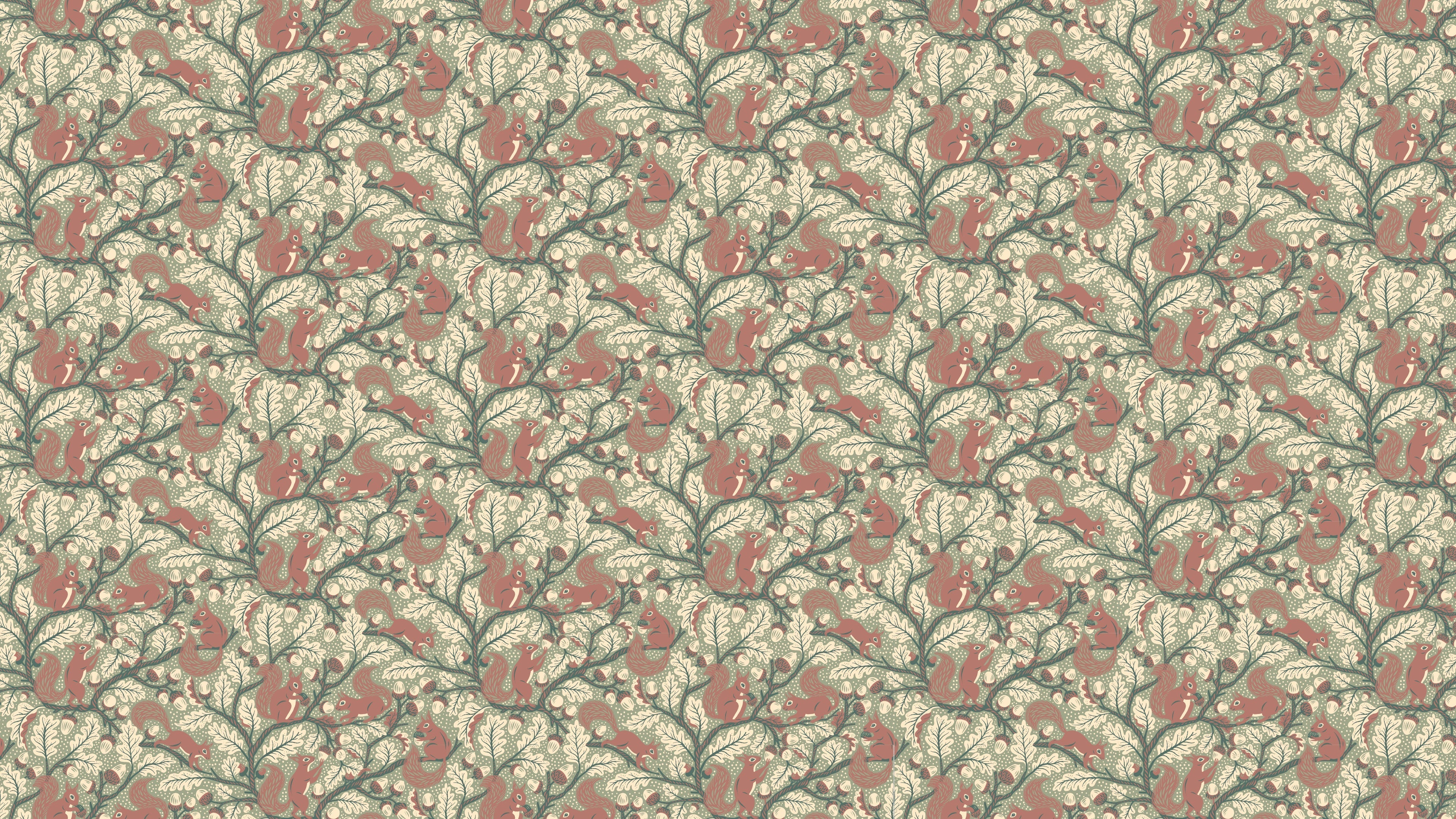 Squirrel Oak - Grön