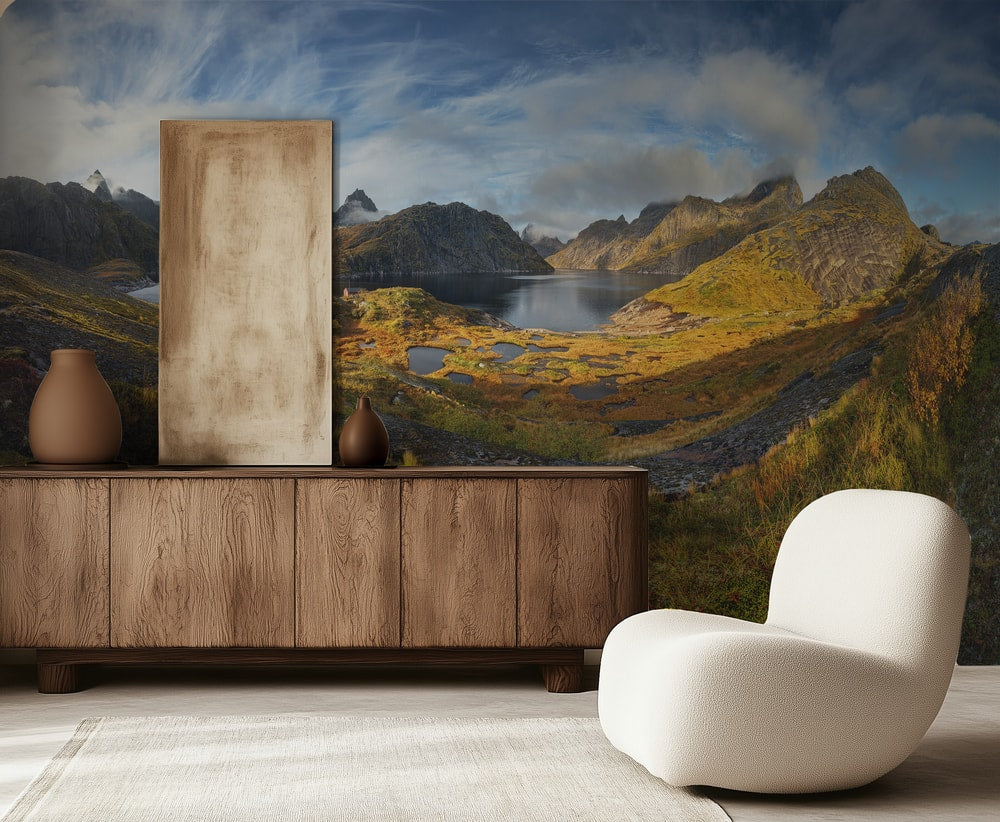 Autumn Mountain Lake