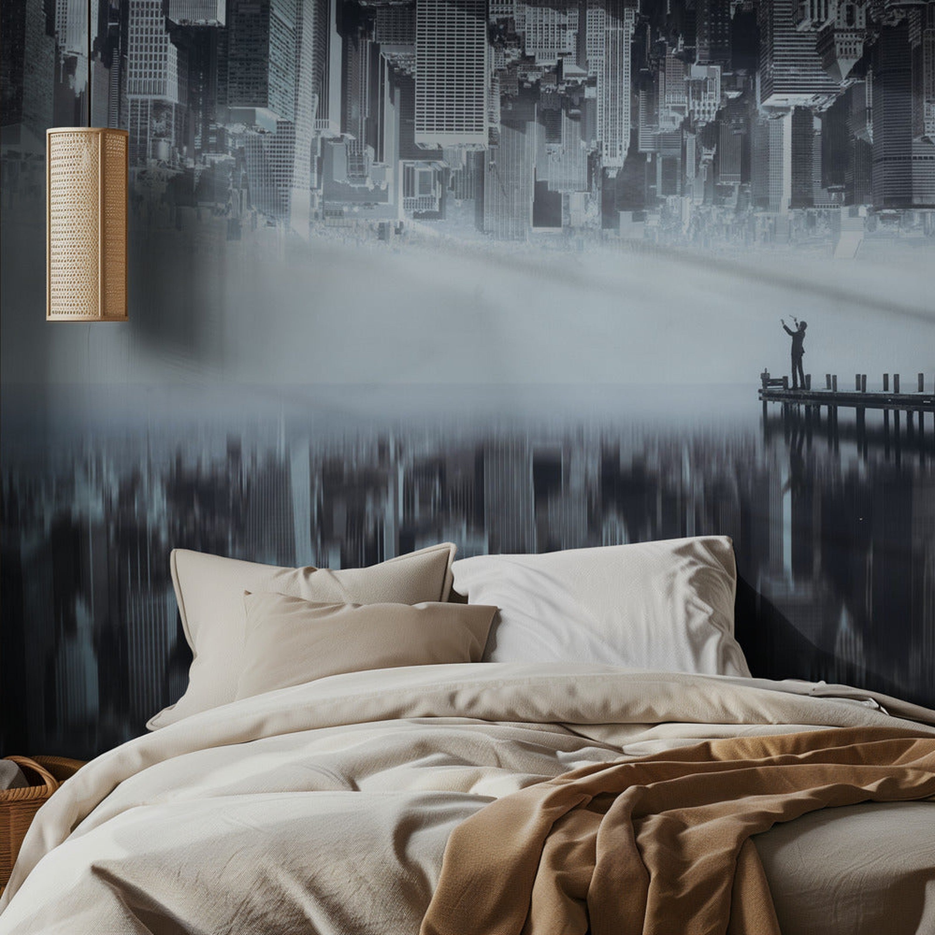 City of Mirror - New York skyline, a reflection