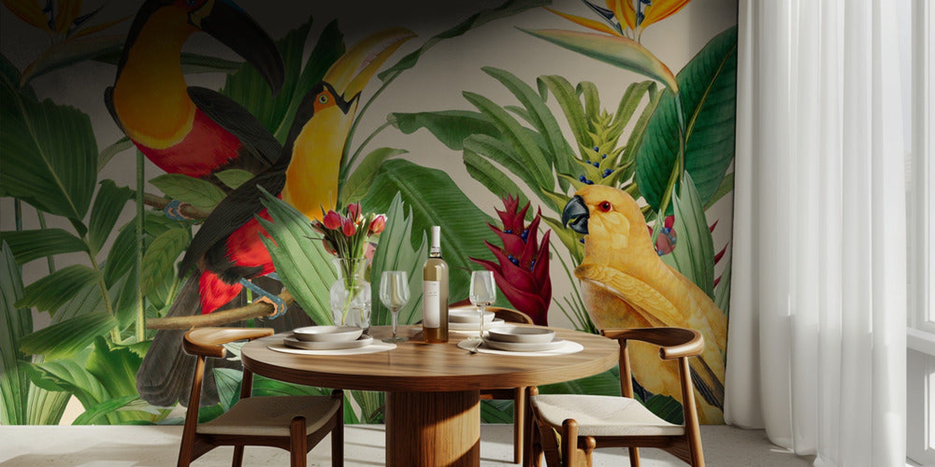 Rain Forest Bird Garden