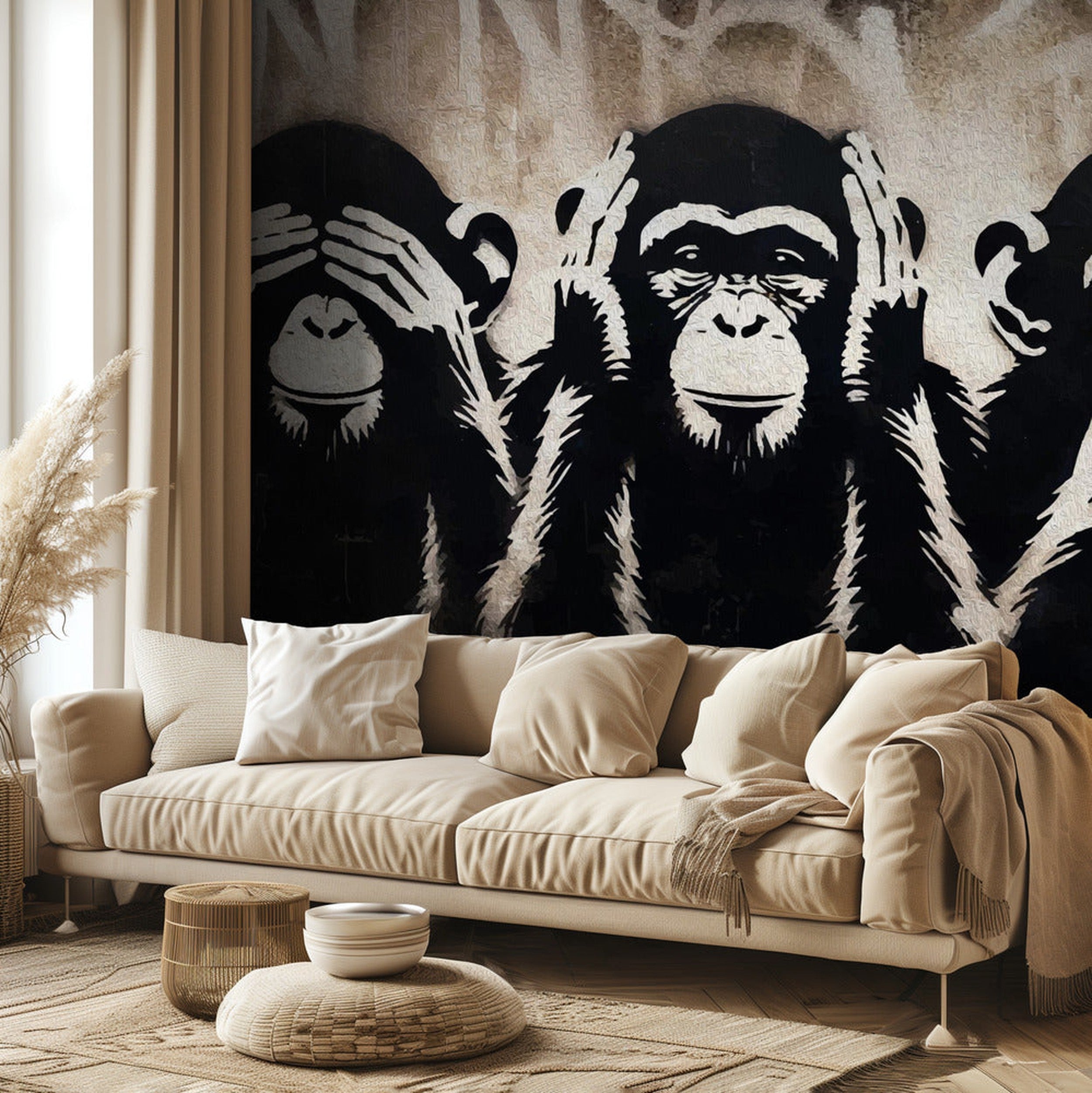 Three Wize Monkeys