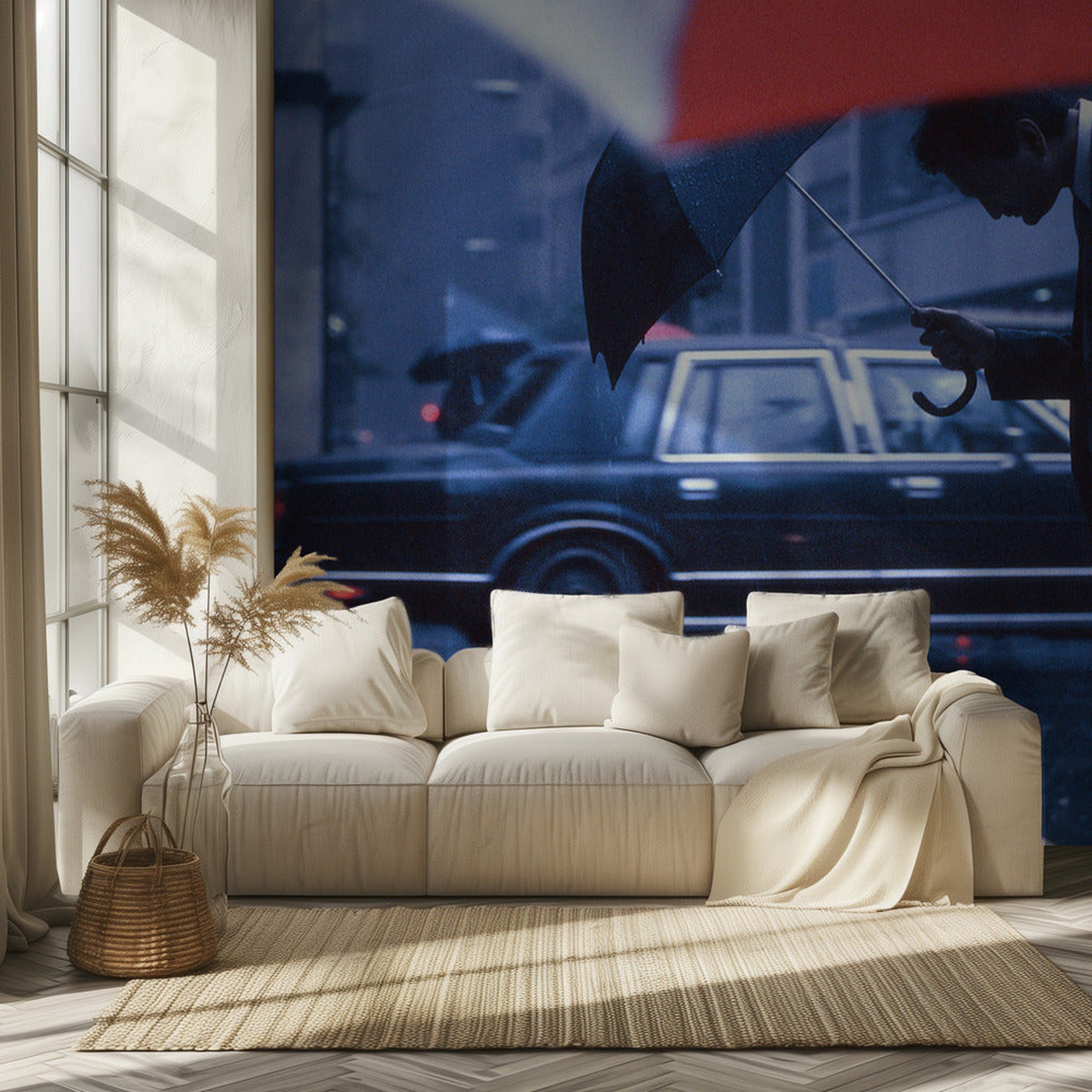 A bow to the rain (from the series "New York Blues")