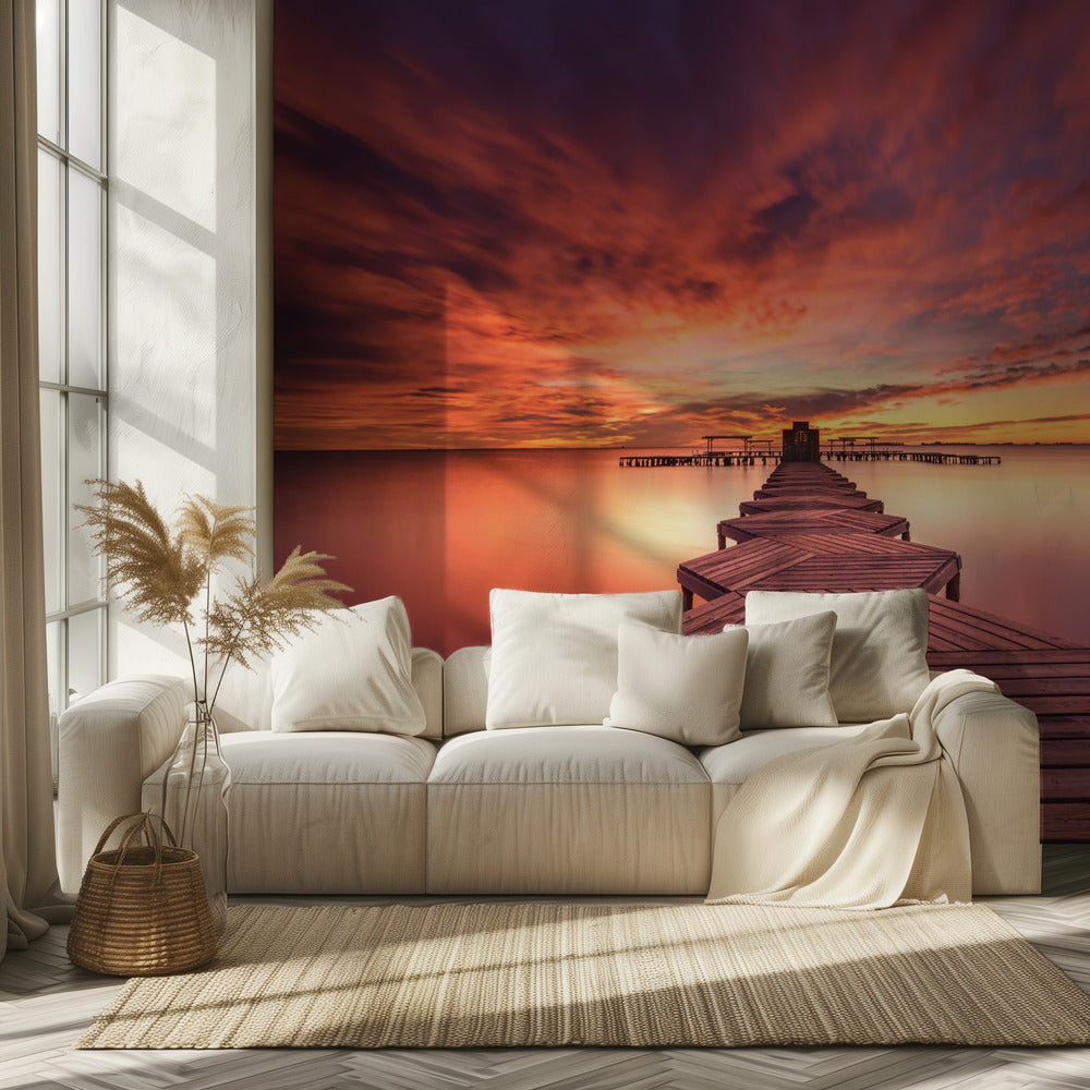 sunrise at the spa
