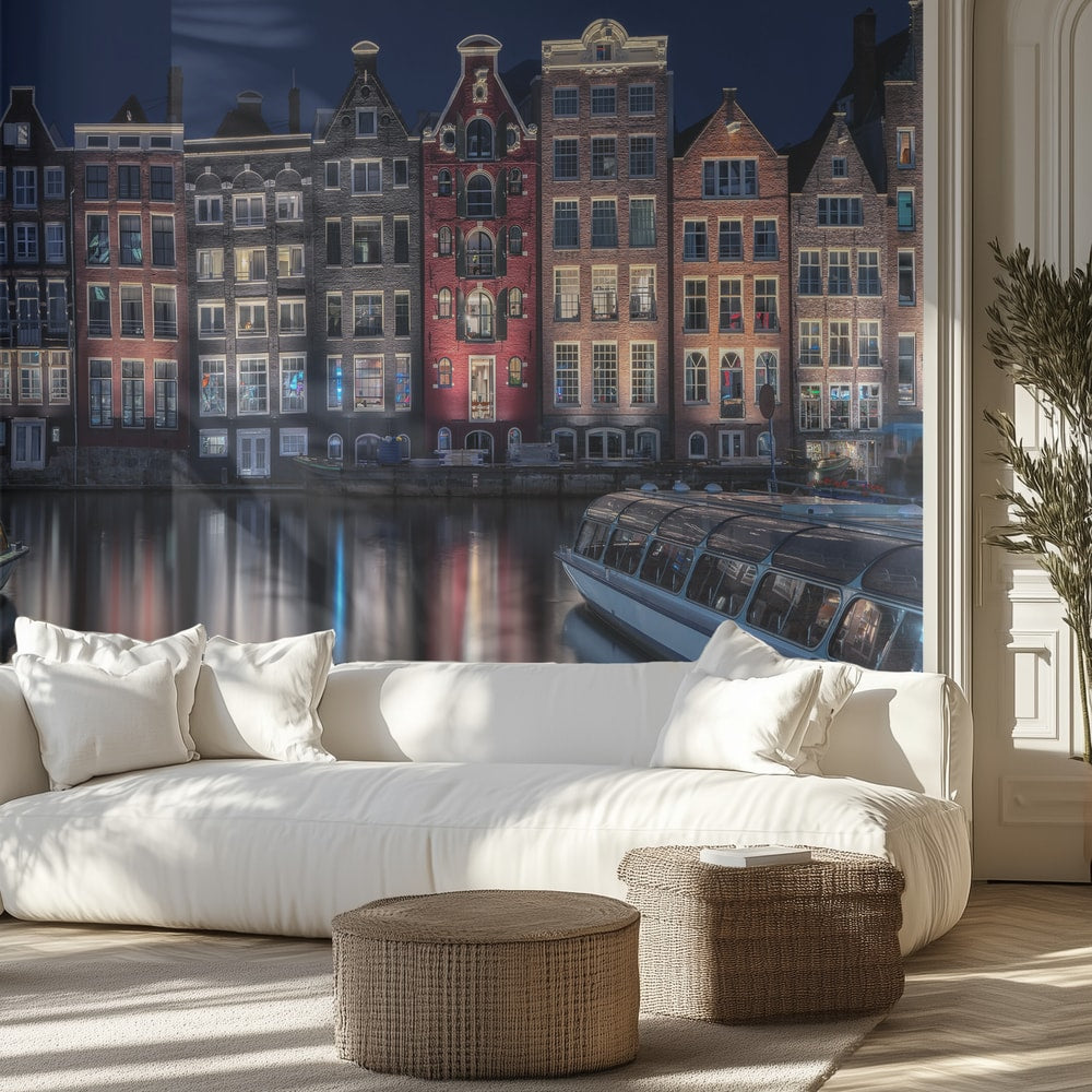 Amsterdam Canal Night
