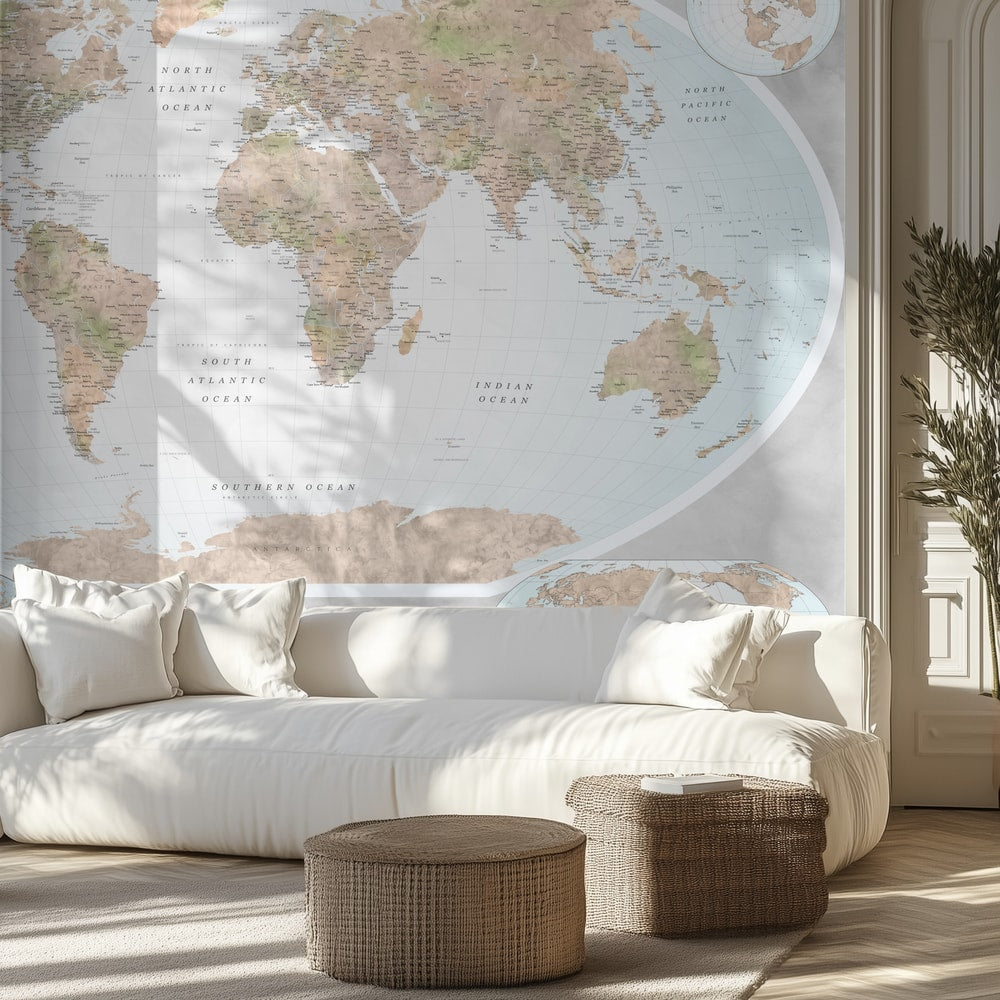 Vintage World Map