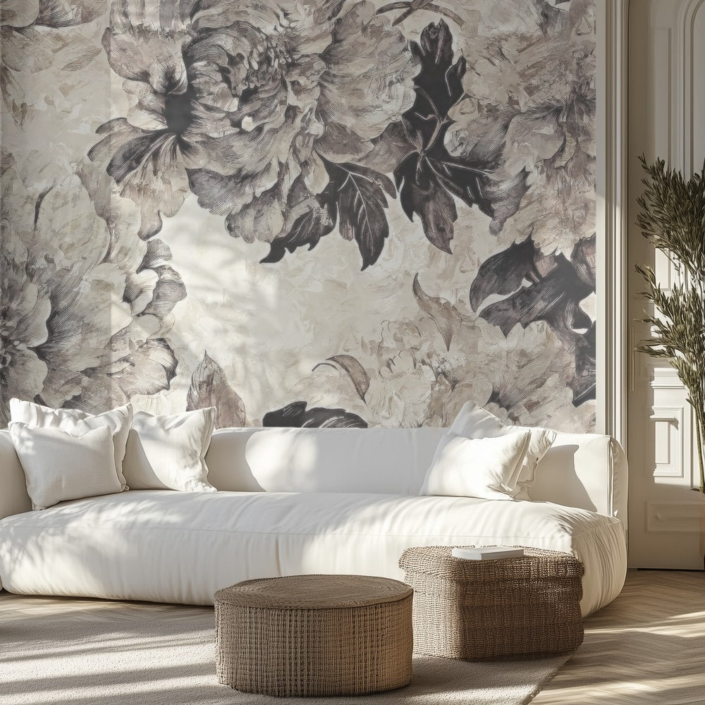 Elegant Vintage Peonies