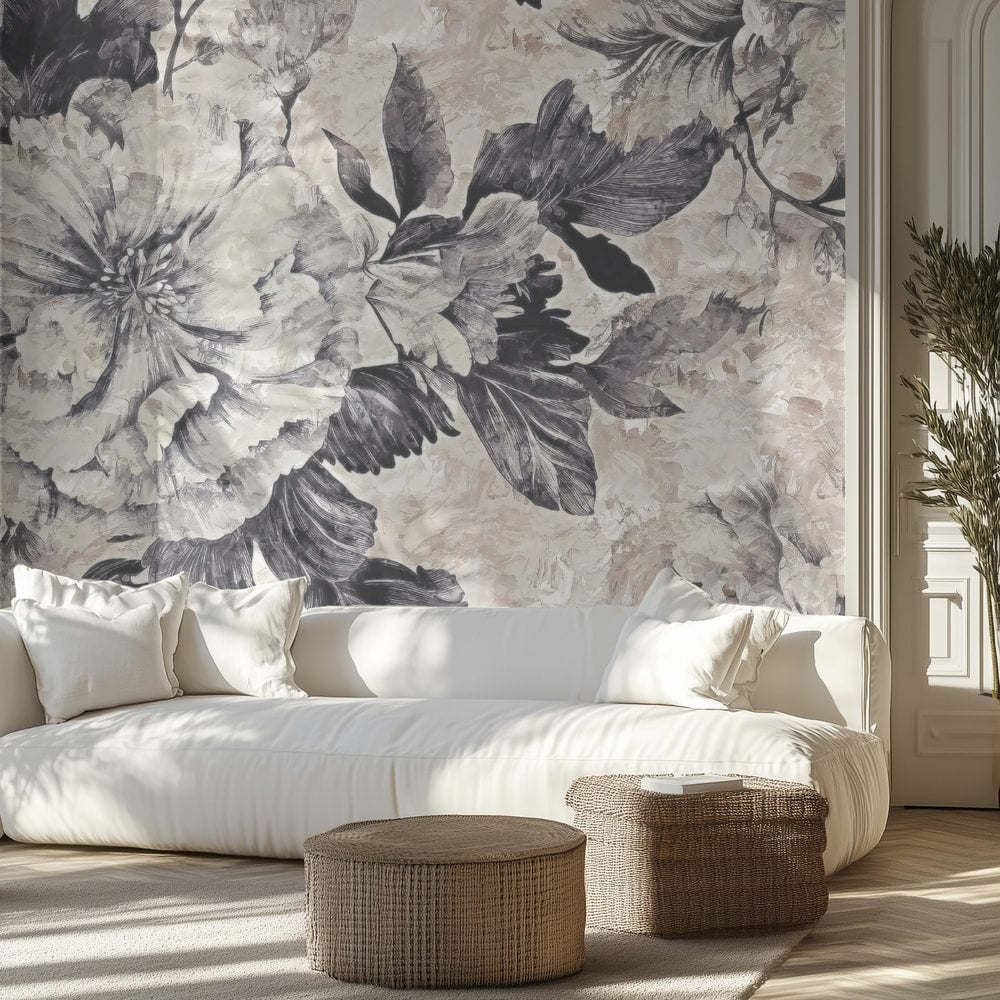 Dramatic Grey Peonies