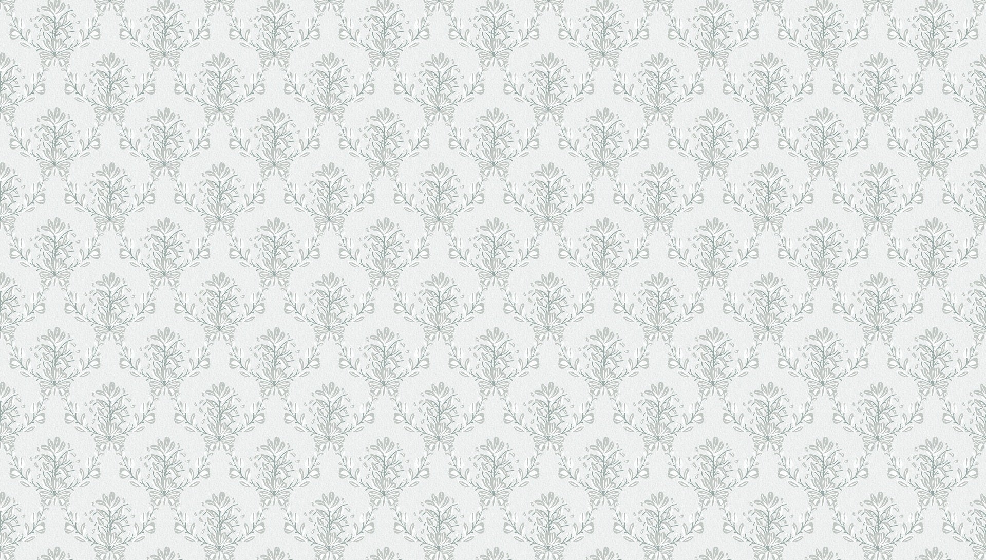 Spring Crocus - Grey – Scandinavian Greyscale Floral Wallpaper