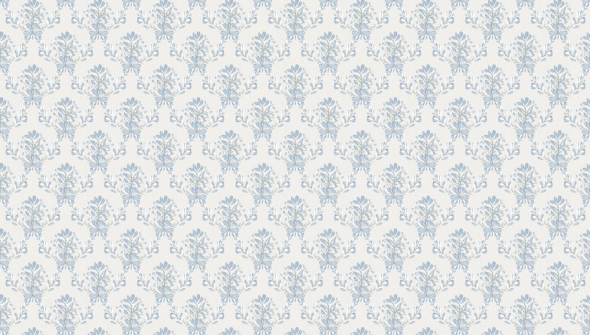 Spring Crocus - Blue – Scandinavian floral wallpaper in shades of blue