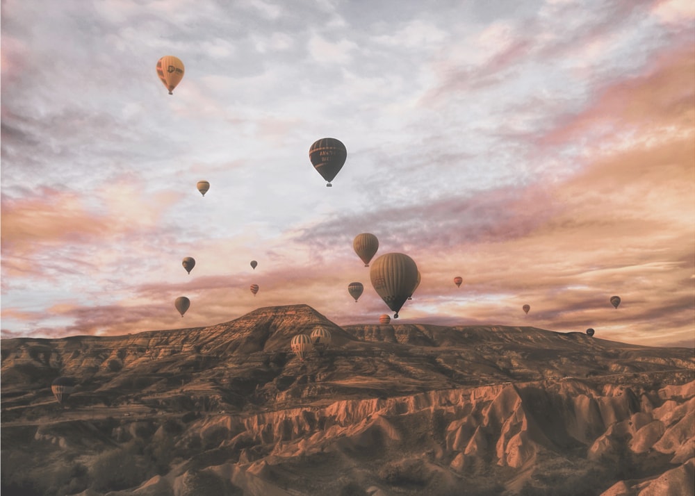 Hot Air Balloon Sunrise