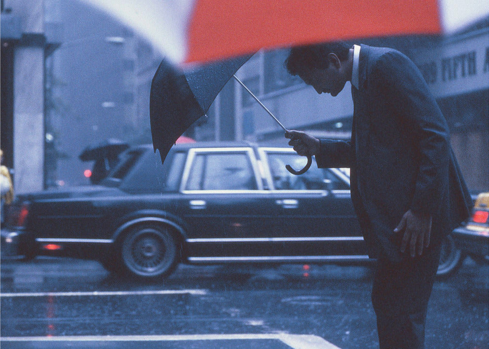 A bow to the rain (from the series "New York Blues")