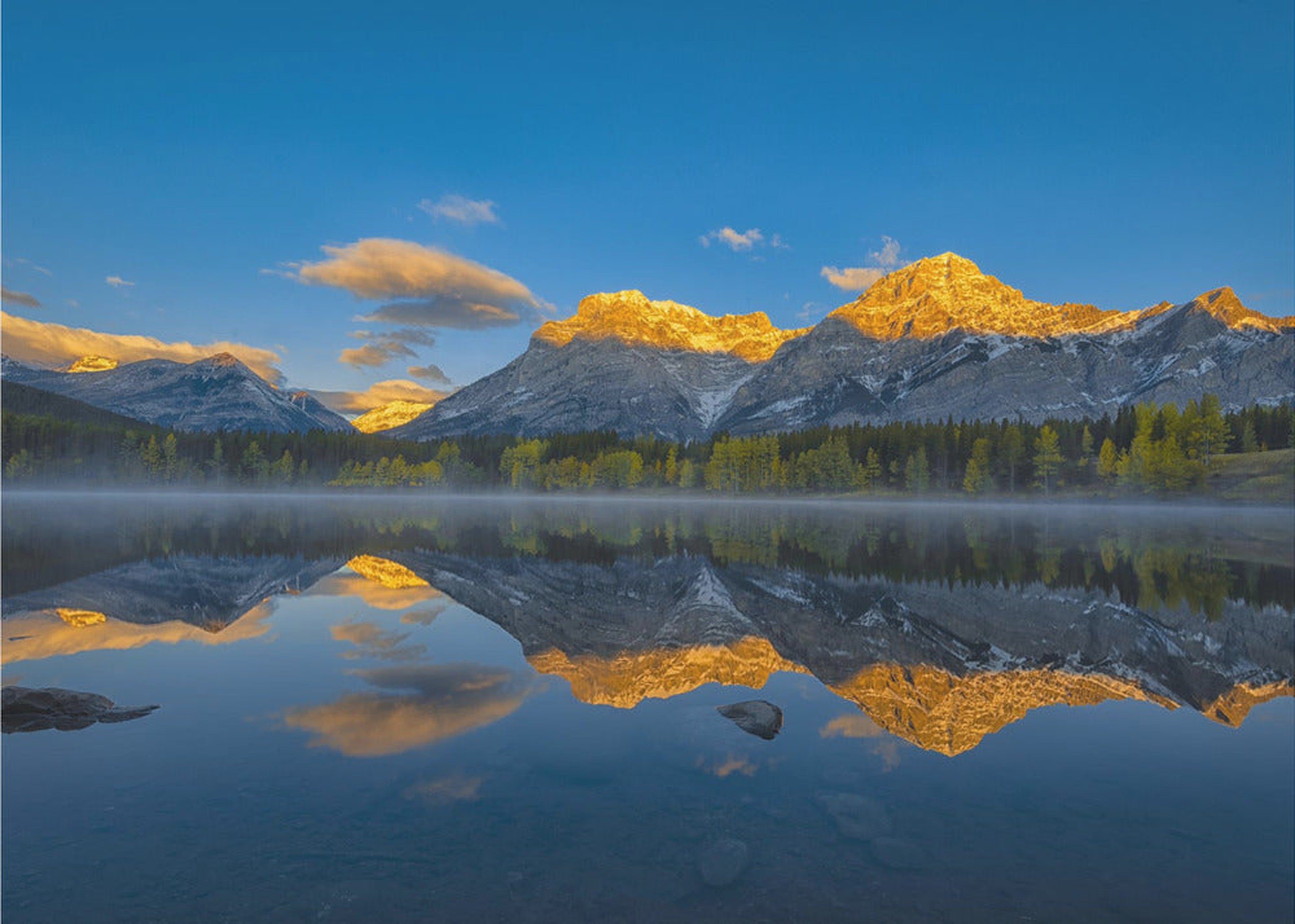A Perfect Morning in Canadian Rockies