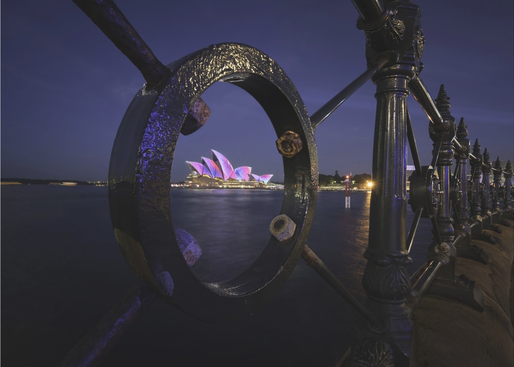 Framed Opera House Glow