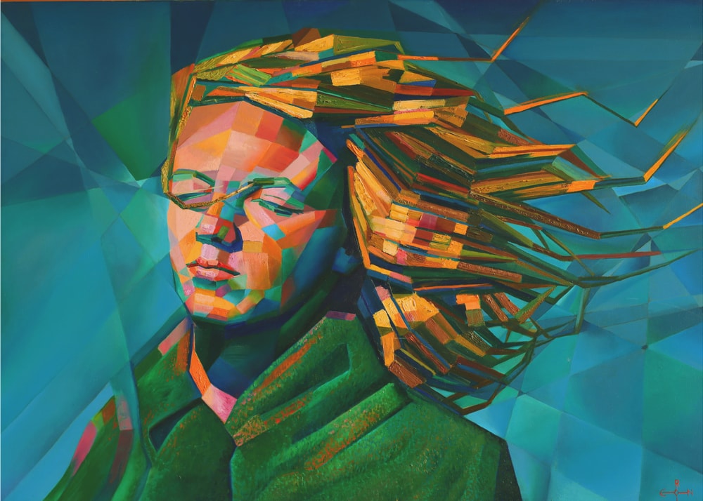 Vibrant Geometric Serenity