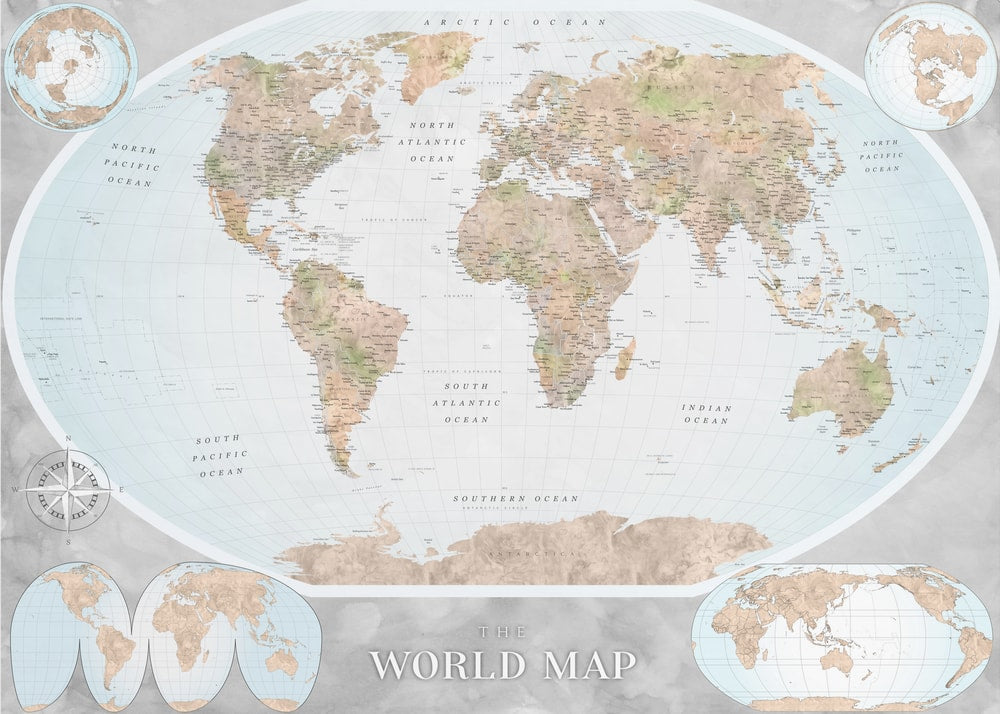 Vintage World Map