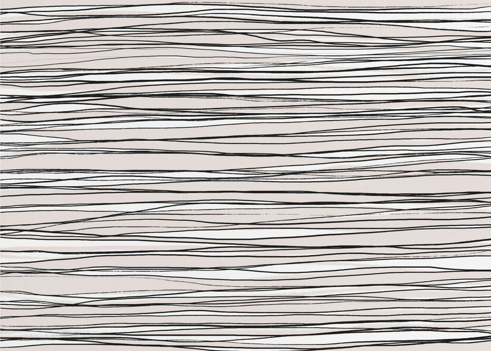 Black on Beige Lines