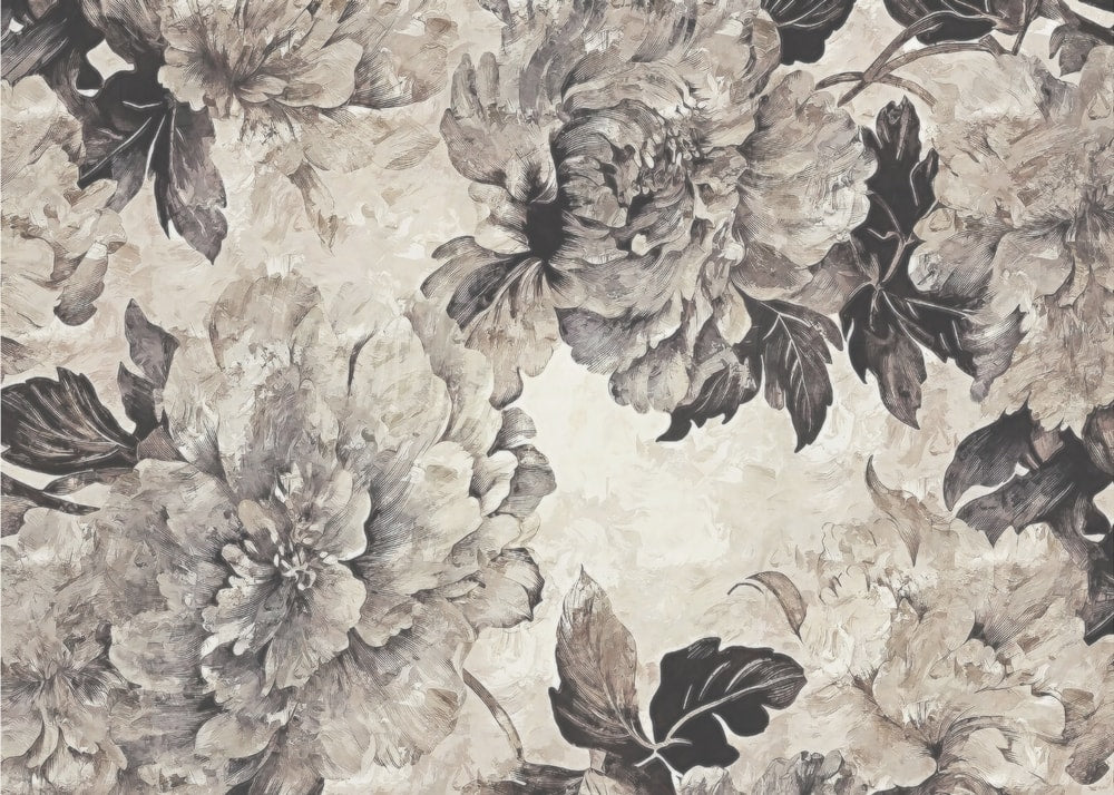 Elegant Vintage Peonies