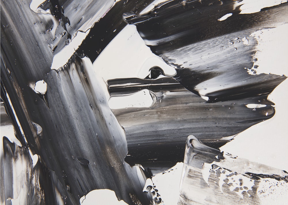 Textured Black White Paint