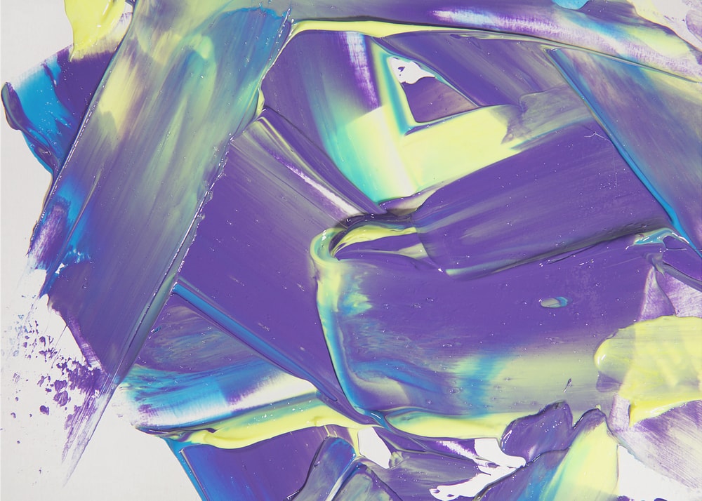 Vibrant Fluid Paint Strokes