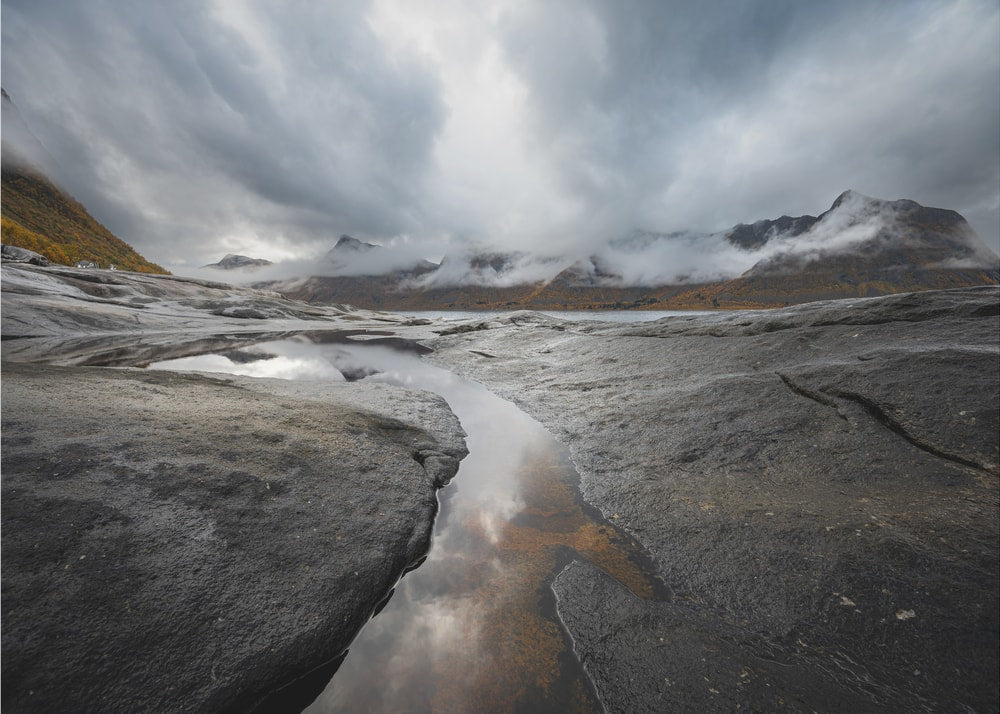 Moody Mountain Reflections