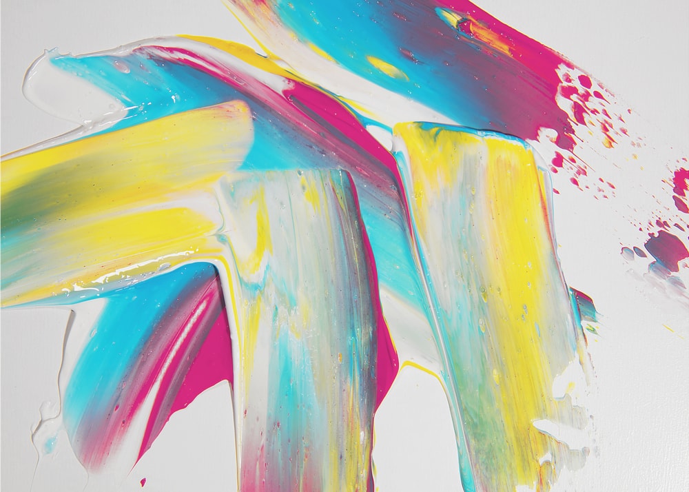 Vibrant Paint Strokes