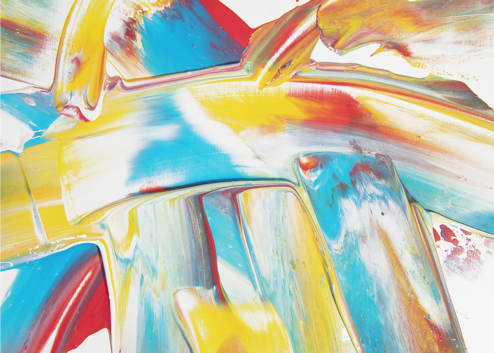 Vibrant Abstract Strokes