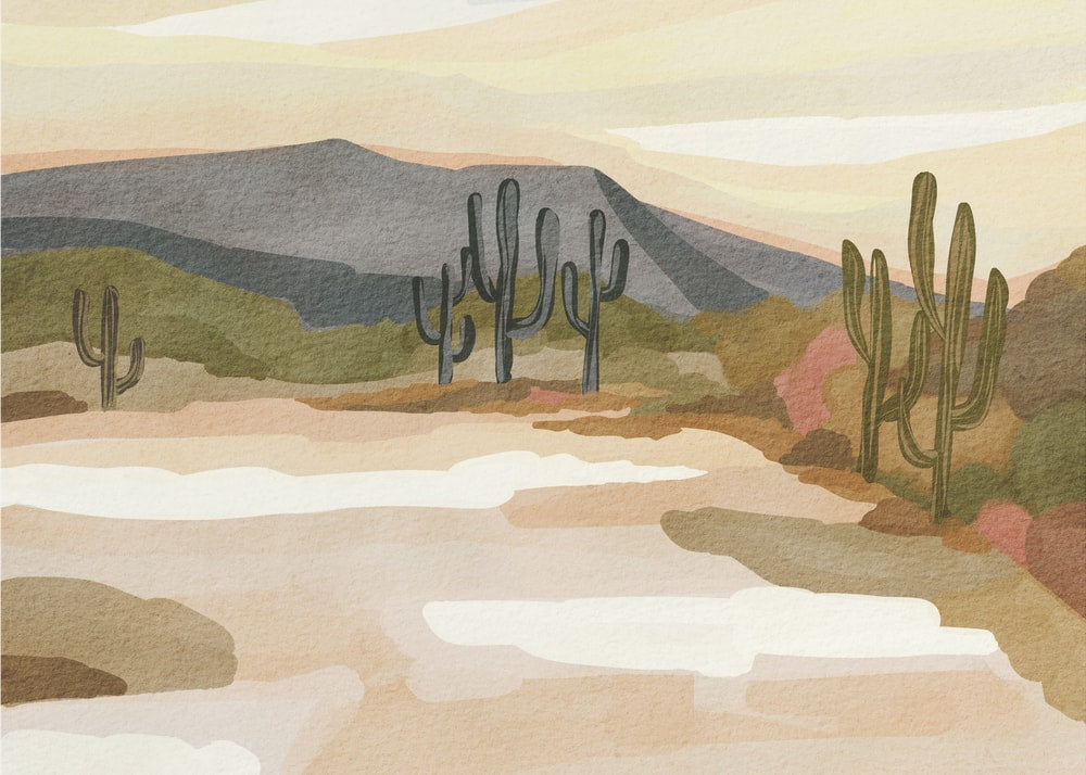 Saguaro Desert Serenity
