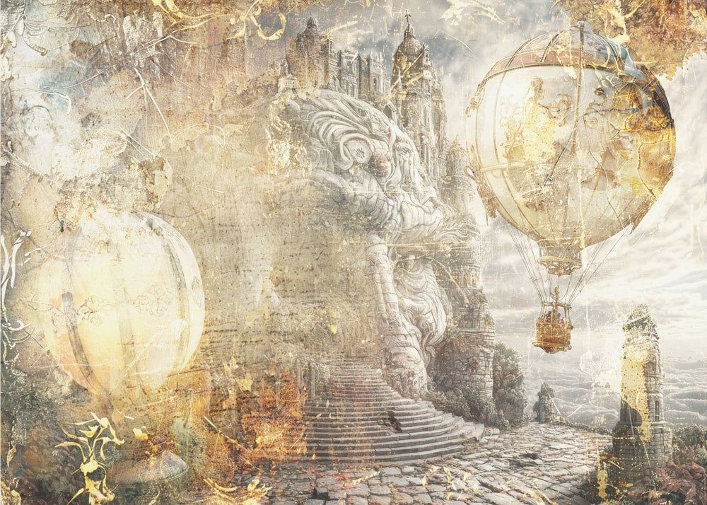 Colossal Head Airship Journey