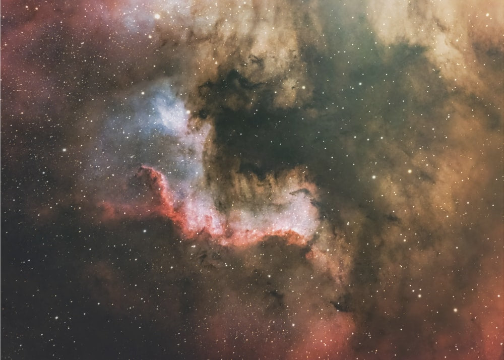 Vibrant Cosmic Nebula