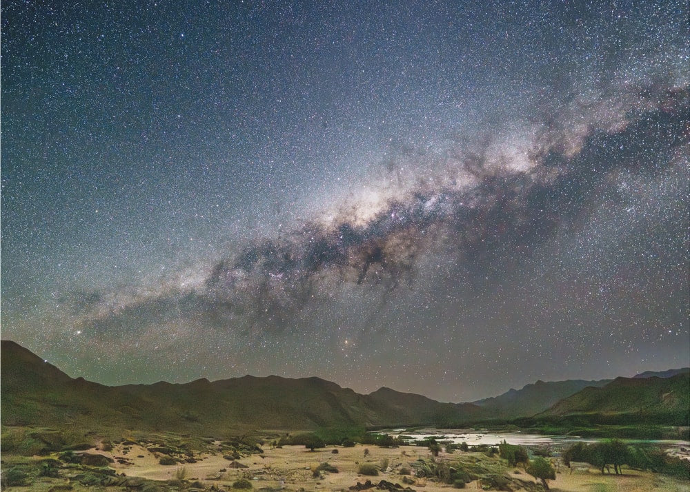 Milky Way Desert Night
