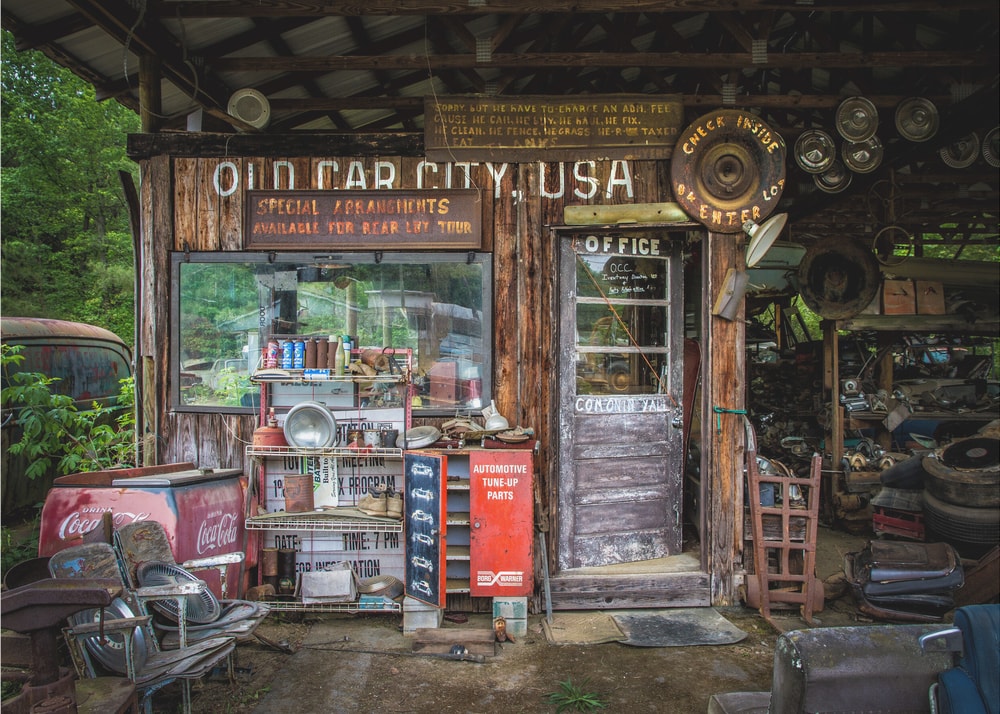 Old Junkyard Entrance