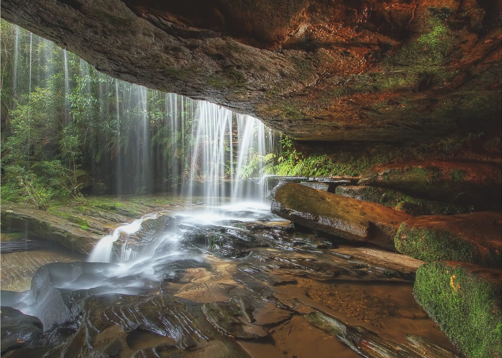 Hidden Cave Waterfall