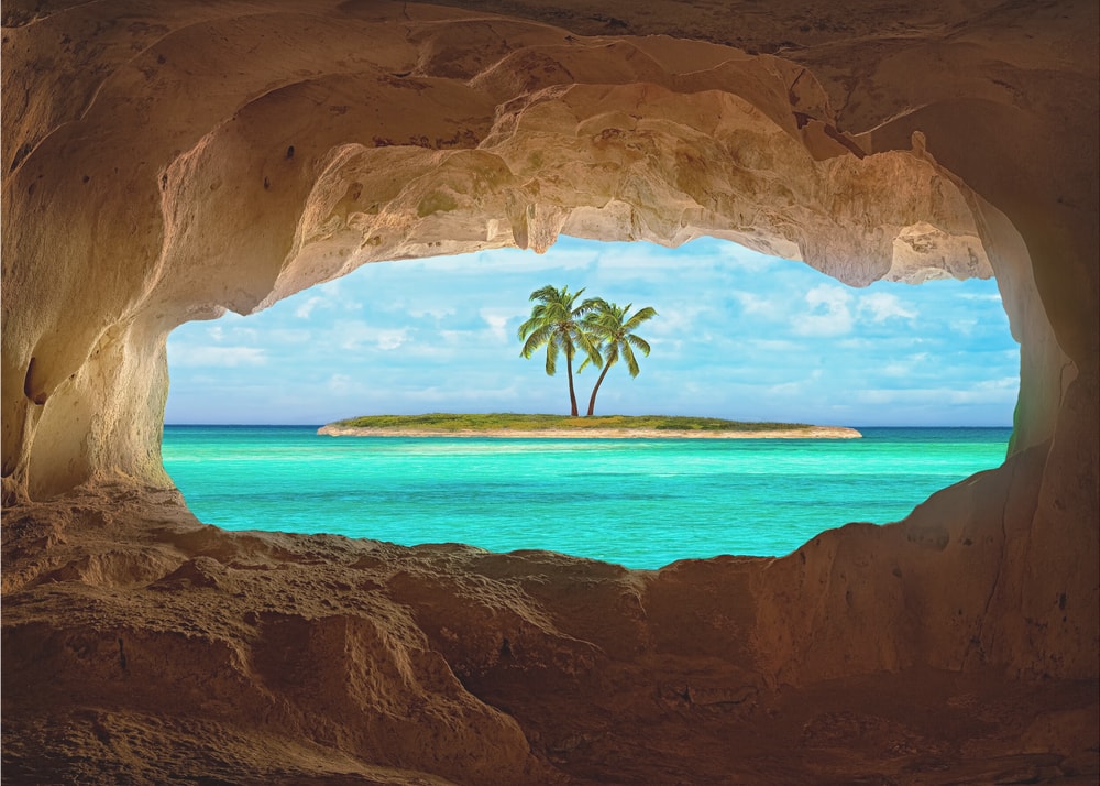 Paradise Island Cave View