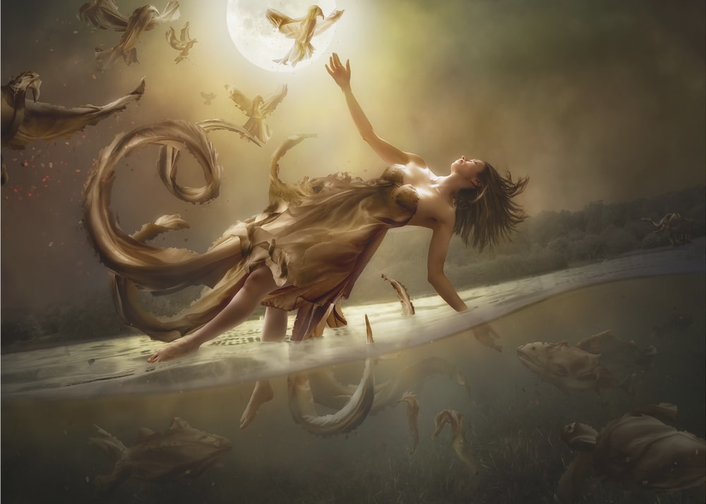 Ethereal Moon Flight