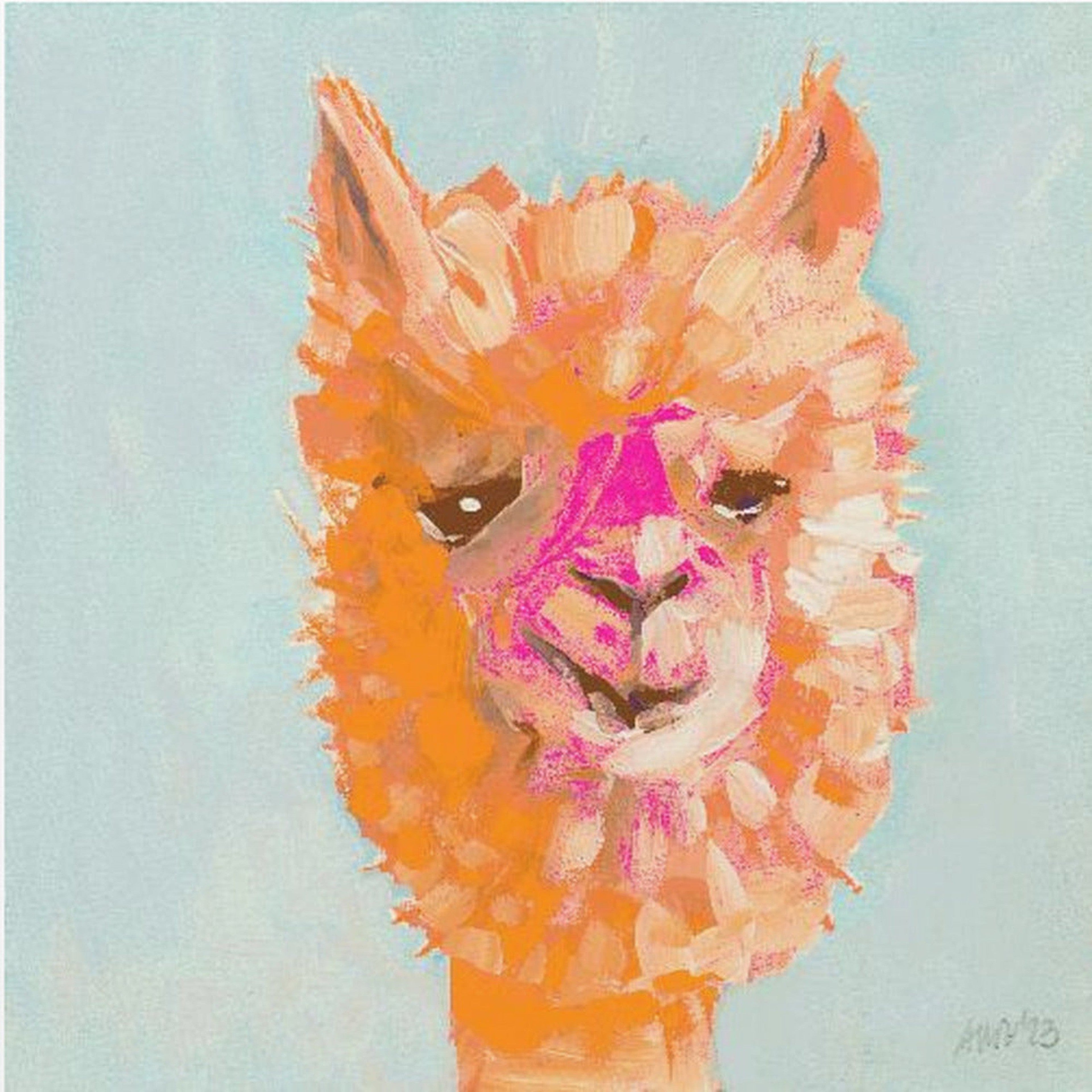 Orange Alpaca