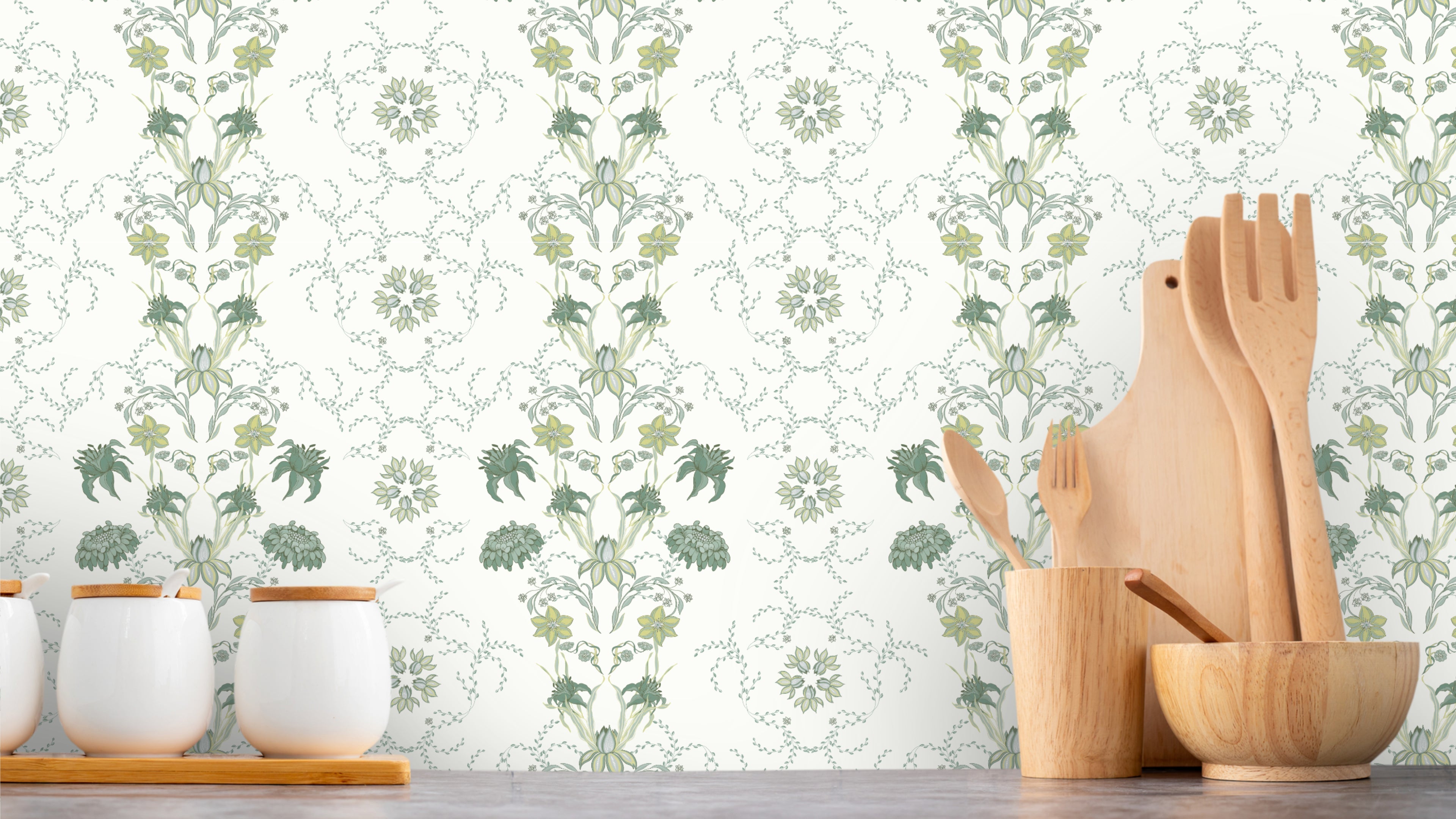 Sweet Serenity - White -Green