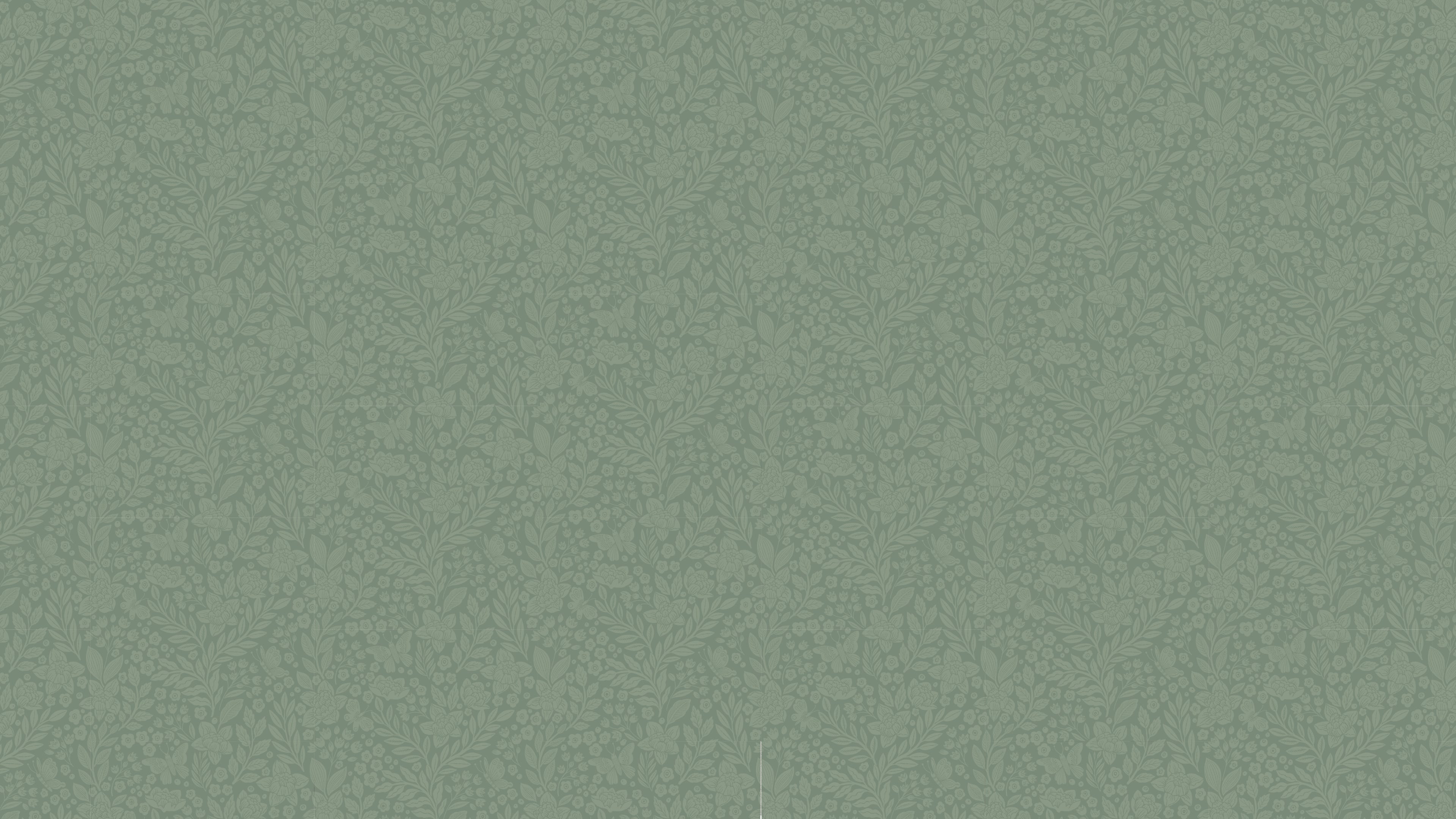 Butterfly Garden half drop - Forest