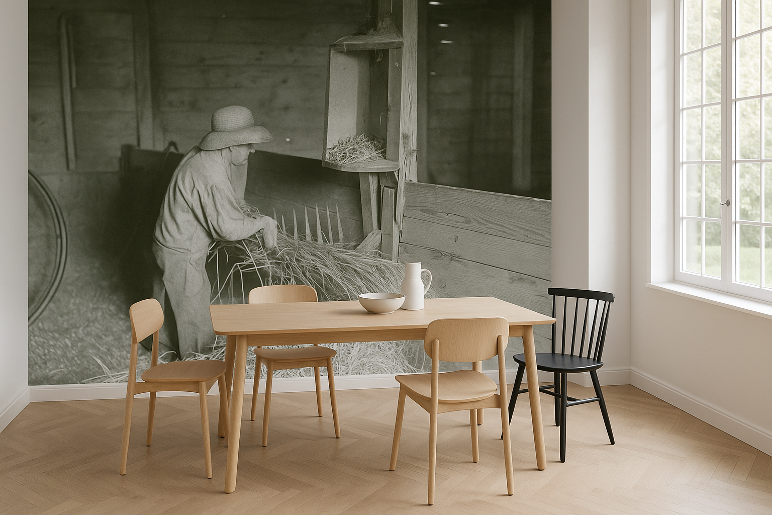 Tröskning – Historisk charm för moderna hem