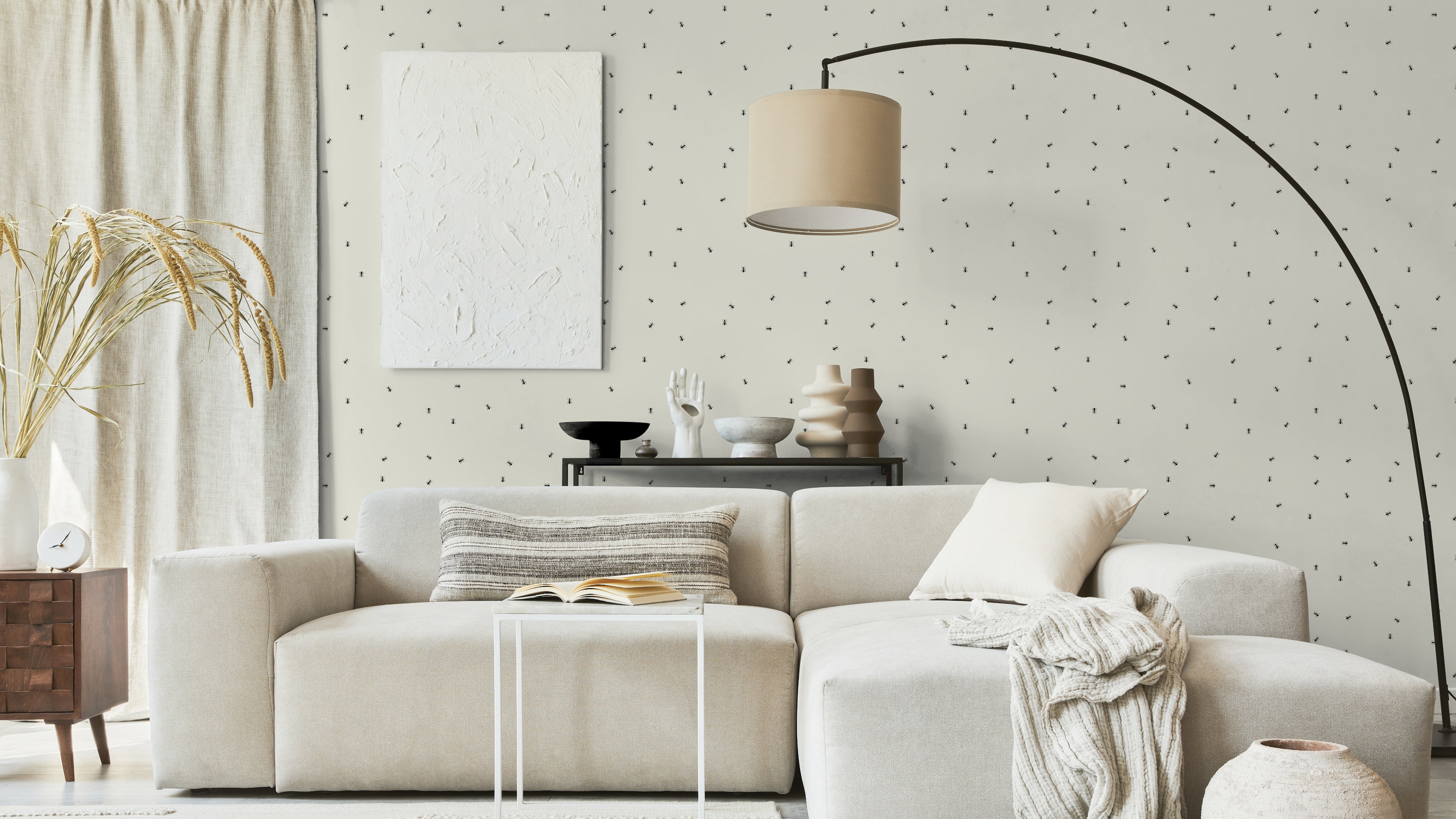 Reval Wallpaper Myror - Lekfull tapet med små myror för barnrum och vardagsrum – högkvalitativ tapet för en personlig och ...