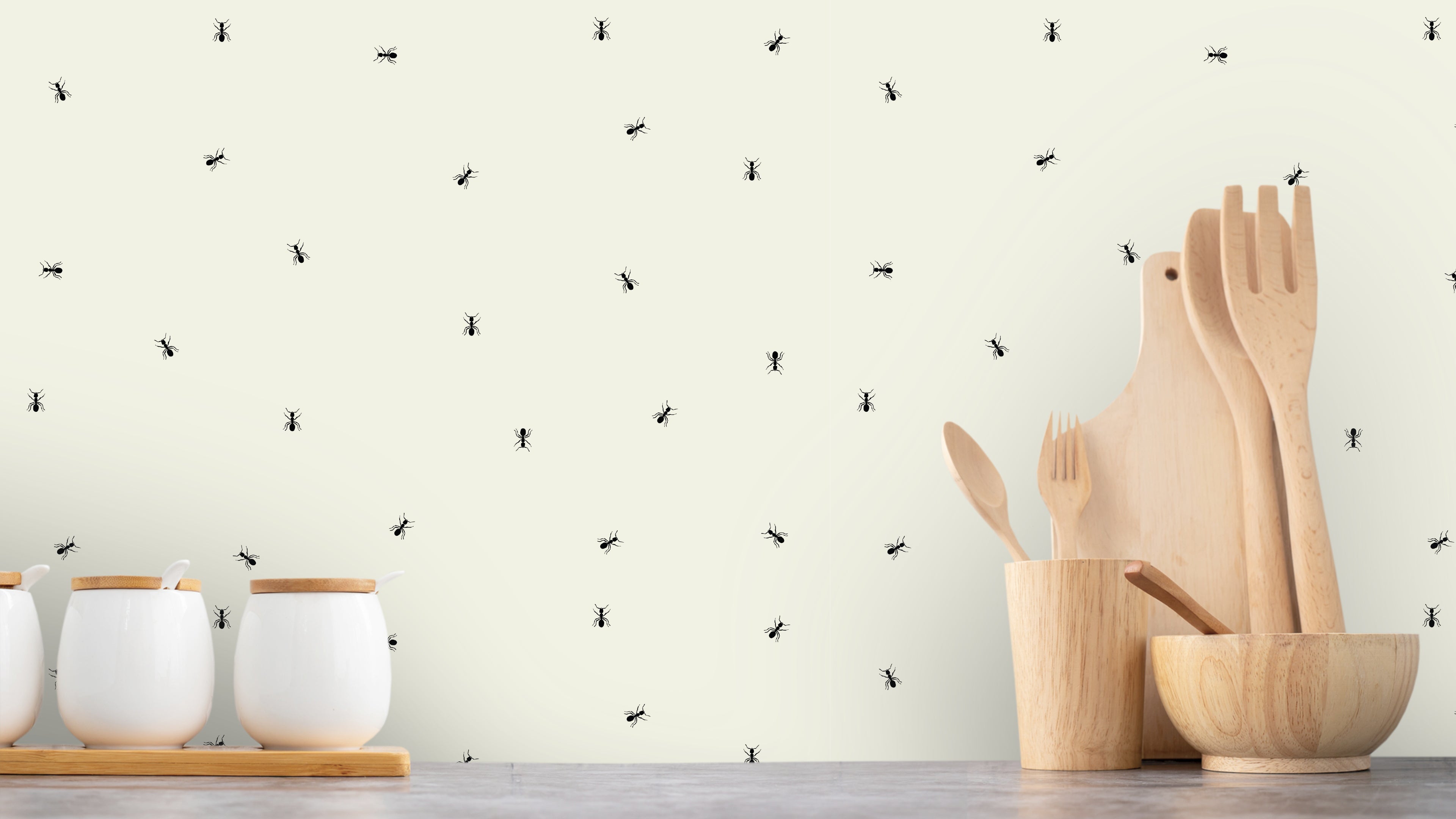 Reval Wallpaper Myror - Lekfull tapet med små myror för barnrum och vardagsrum – högkvalitativ tapet för en personlig och ...