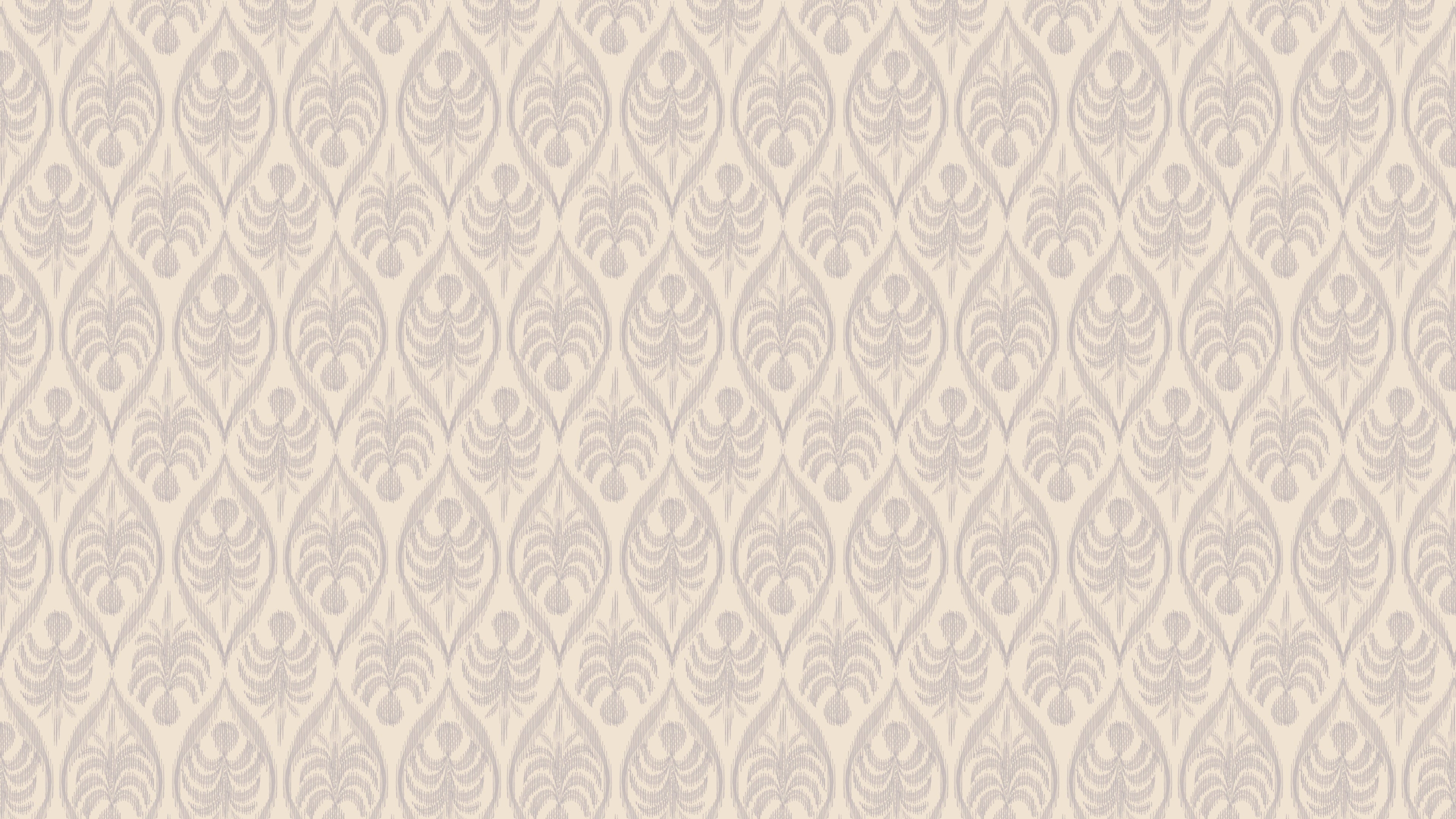 Ikat Palm Tree - Pearl