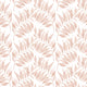 Textured Watercolor Palm Leaf -Terracotta