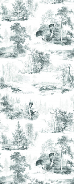 Wall mural Hl1 Woodlands 126mm X 3mm – fototapet med unikt motiv som skapar en inspirerande fondvägg