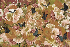 Wall mural Summer Breeze Sepia – fototapet med unikt motiv som skapar en inspirerande fondvägg